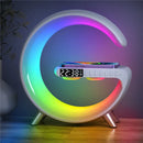 Luminária Caixa de Som G-Speaker Premium Com Carregamento por Indução Luz Led