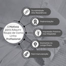 Jogo de Cama Casal 4 Peças 180 fios Madri Teka Profiline