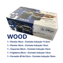 Jogo De Panelas Antiaderente Cerâmica Premium Promoção - 5 PEÇAS