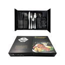 24pcs conjunto de talheres de aço inoxidável