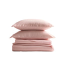Jogo de Cama 100% Fibra de Bambu | cor ROSÉ